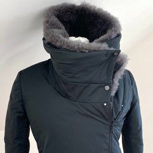 NWT Brunello Cucinelli Black 38 puffer coat